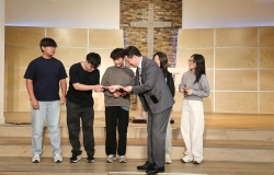 2025년 5월 4일 어린이 주일 예배-중고등부 선물 증정