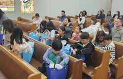 2025년 5월 4일 어린이 주일 예배-어린이 선물 증정