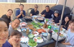 2025년 7월  26일 충성 목장 예배 및 친교 모습