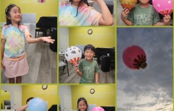 2025년 7월  18일 유초등부 금요 모임-로켓 풍선