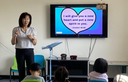 2025년 8월 10일 유초등부 예배 모습