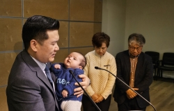 2026년 1월 18일 이기영 집사님 손자 하준 첫출석 축복 기도