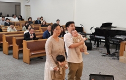 2026년 2월 15일 유아세례식-안재범, 안재민