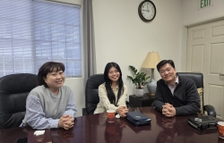 2025년 5월 3일 유하은 자매님 심방 모습
