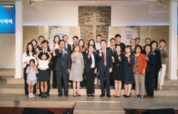 2025년 6월 8일 창립 55주년 추대 및 임직 감사예배 
