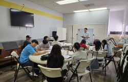 2025년 8월 10일 중고등부 성경공부 모습