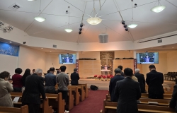 2025년 12월 28일 송년주일예배모습