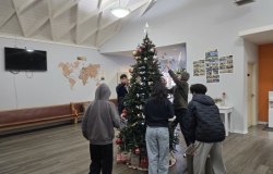 2026년 1월 10일 중고등부 성탄 트리 정리