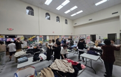 2026년 2월 27일 가라지 세일 준비 모습