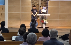 2026년 3월 15일 조셉림 학생 침례증 수여식