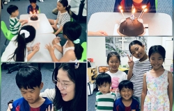 2026년 8월 9일 유초등부 시우 생일파티