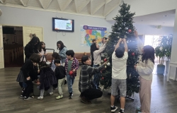 2024년 12월 8일 성탄 트리 장식