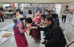 2025년 1월 26일 설 맞이 교회학교 효 세배 모습