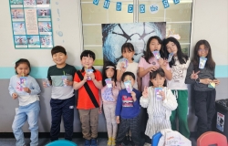 2025년 3월 23일 유초등부 주일 예배 모습