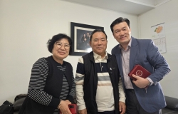 2025년 4월 7일 유문근 장로님댁 심방
