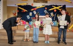 2025년 6월 22일 주일학교 졸업식 모습