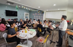 2025년 8월 24일 순종, 충성목장 성경 공부 모습