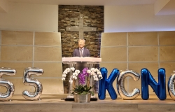 2025년 11월 2일 창립 55주년 예배-축사/흰밭교회 안민건 목사