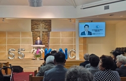 2025년 11월 2일 창립 55주년 예배-축하 및 회고 영상 시청