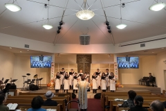 2025년 11월 30일 성가대 모습