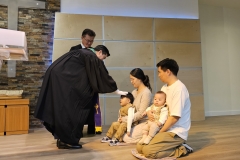 2026년 2월 15일 유아세례식-안재범, 안재민