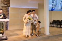 2026년 2월 15일 유아세례식-안재범, 안재민