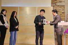 2025년 2월 16일  새가족 수료식 모습