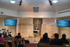 2025년 11월 23일 추수감사주일-예배 모습