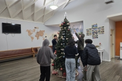 2026년 1월 10일 중고등부 성탄 트리 정리