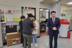 2024년 2월 4일 안재범 어린이 돌 감사 식사 및 떡 대접