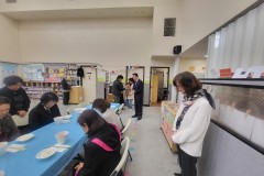 2024년 2월 4일 안재범 어린이 돌 감사 식사 및 떡 대접